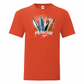 T-shirt Fruit of the Loom, Iconic, 150g, Surfboards Peniche