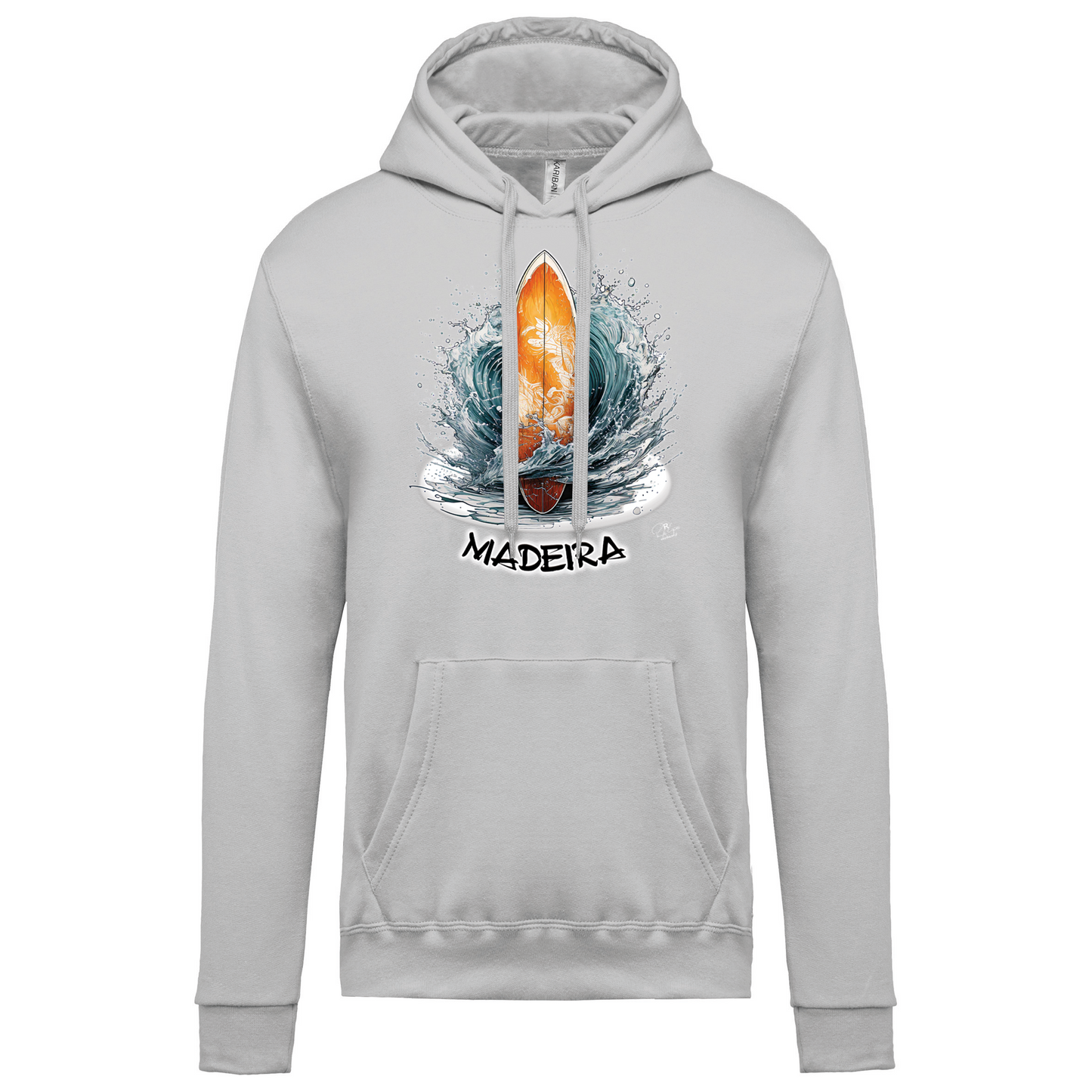Sweatshirt Kariban com Capuz Prancha Madeira