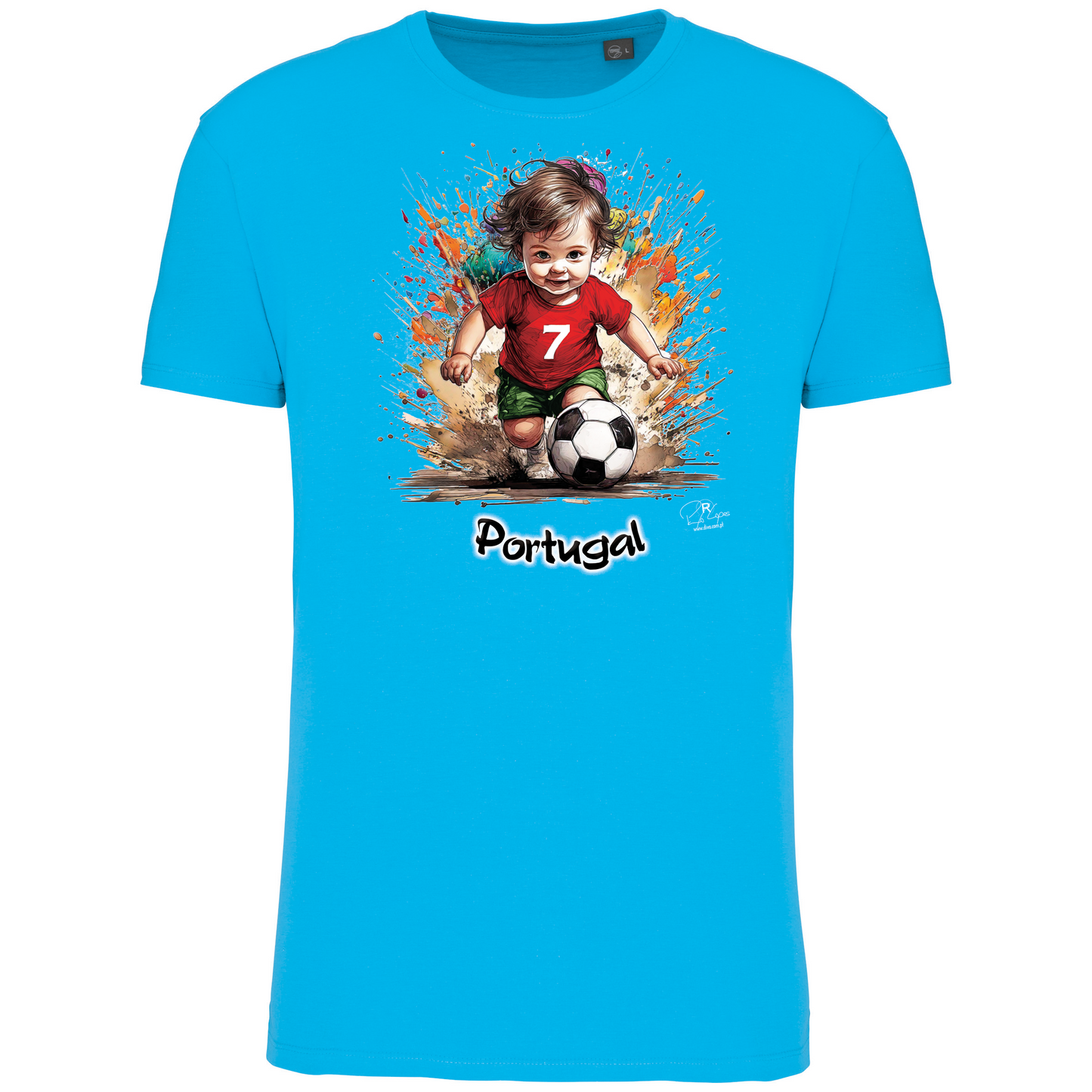 T-Shirt Algodão Biológico 7 Portugal