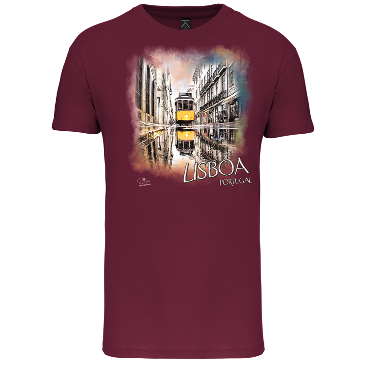 T-Shirt Algodão Biológico Espelho Lisboa