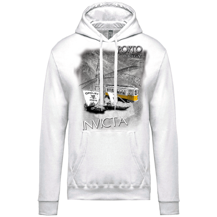 Sweatshirt Kariban com Capuz Invicta