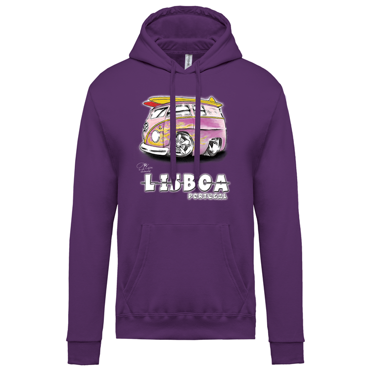 Sweatshirt Kariban com Capuz Gorduxinha Lisboa