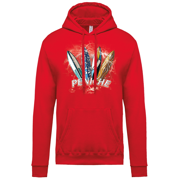 Sweatshirt Kariban com Capuz Surfboards Peniche