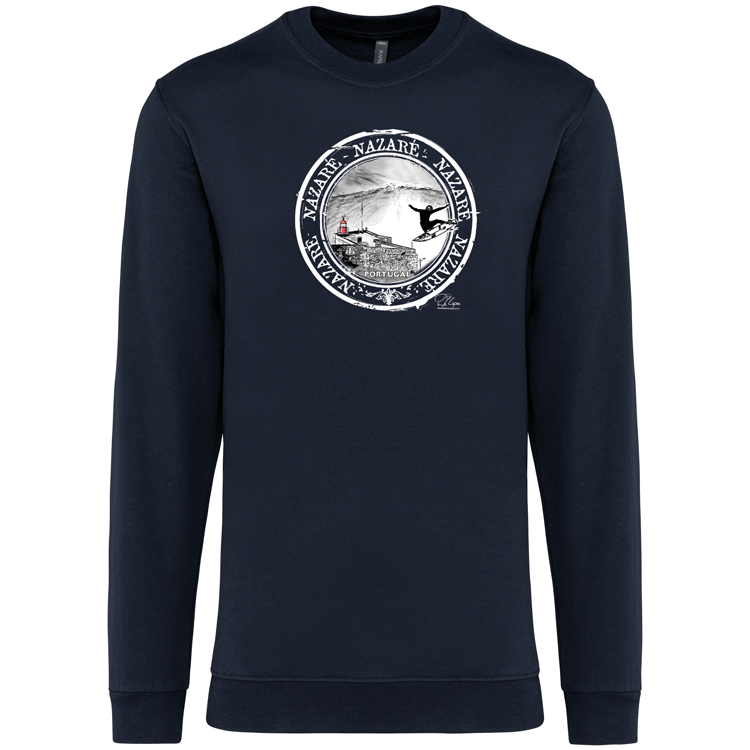 Sweatshirt Kariban sem Capuz Selo Nazaré