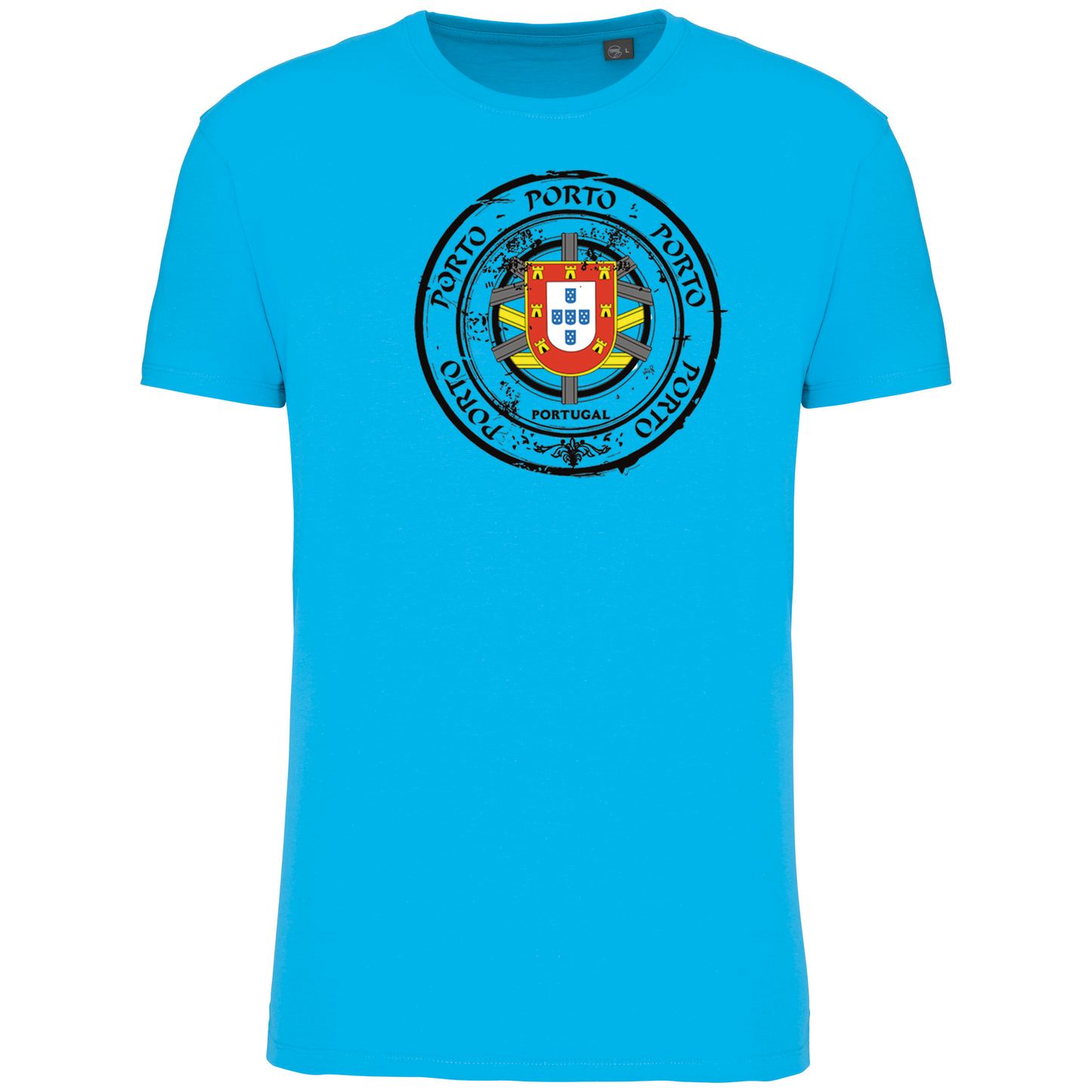 T-Shirt Algodão Biológico Selo Escudo Porto