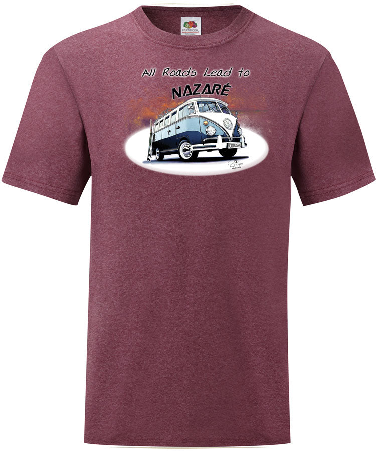 T-shirt All Roads Lead to Nazaré