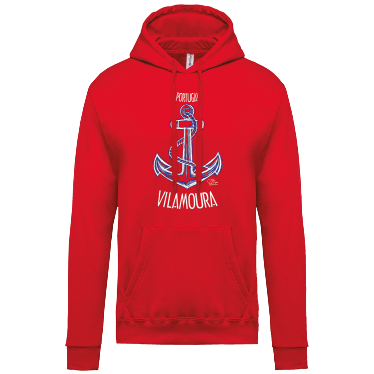 Sweatshirt Kariban com Capuz Âncora Vilamoura