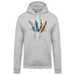Sweatshirt Kariban com Capuz Surfboards Vila Real Stº António