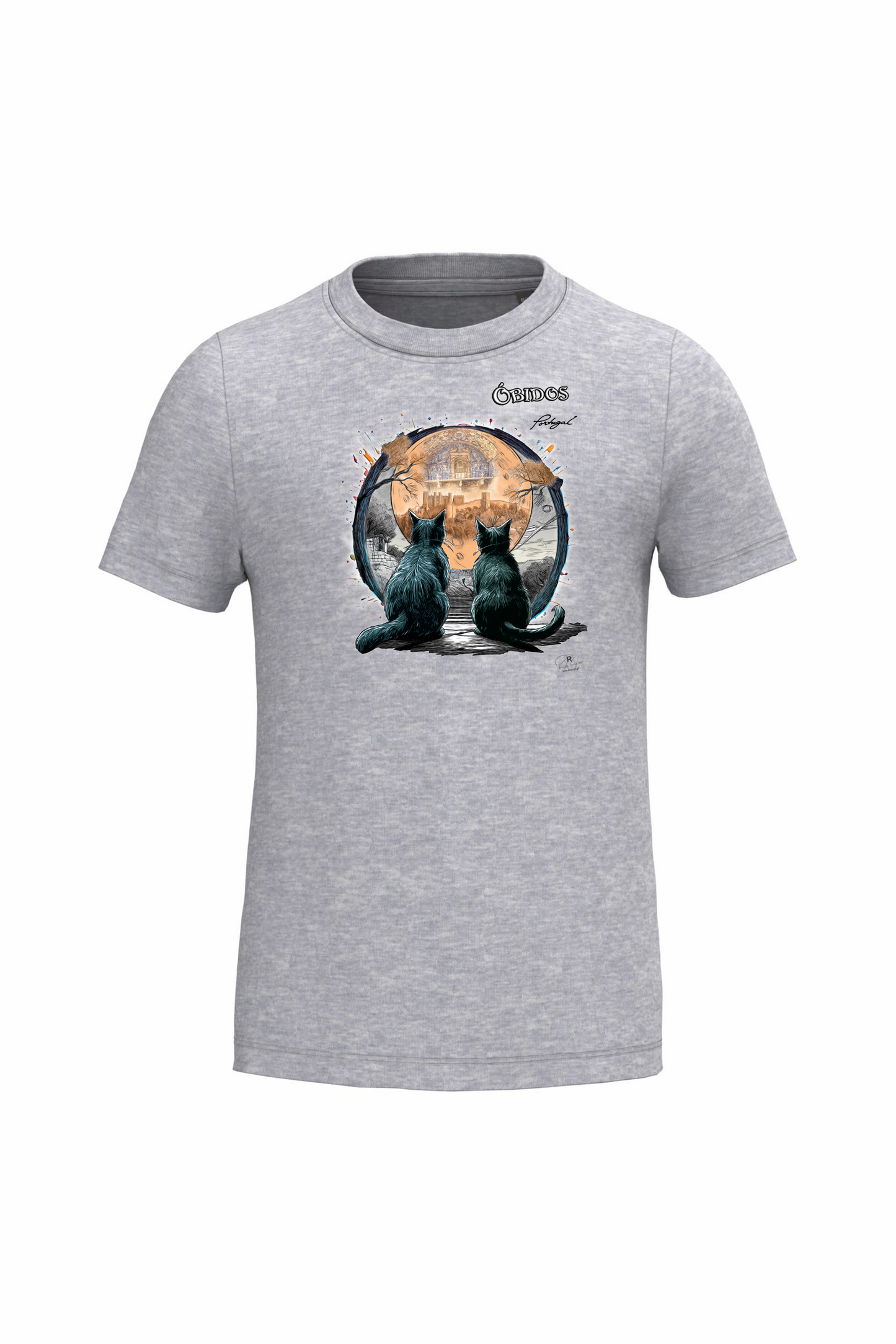 T-shirt de Criança Kariban Luar Óbidos