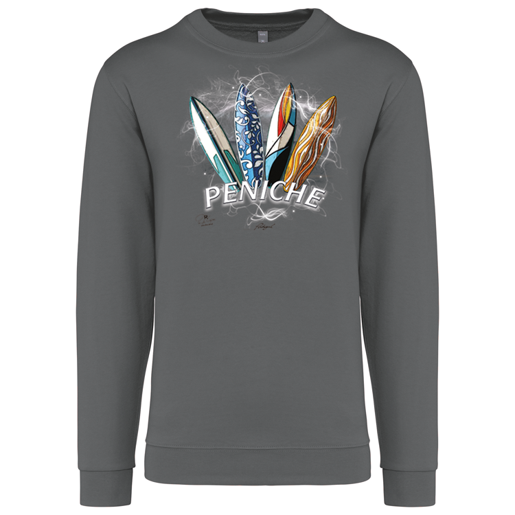 Sweatshirt Kariban sem Capuz Surfboards Peniche