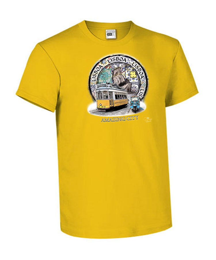 T-shirt Kids Amazing City Lisboa