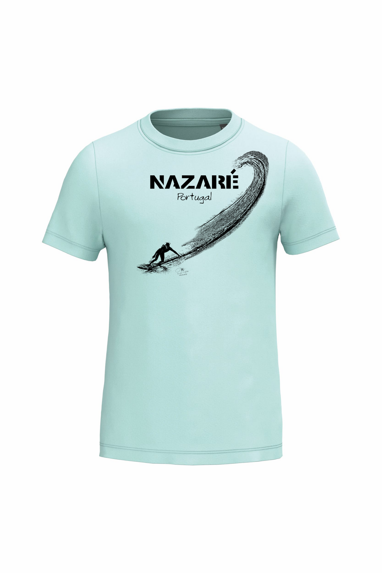 T-shirt de Criança Kariban Surf Nazaré