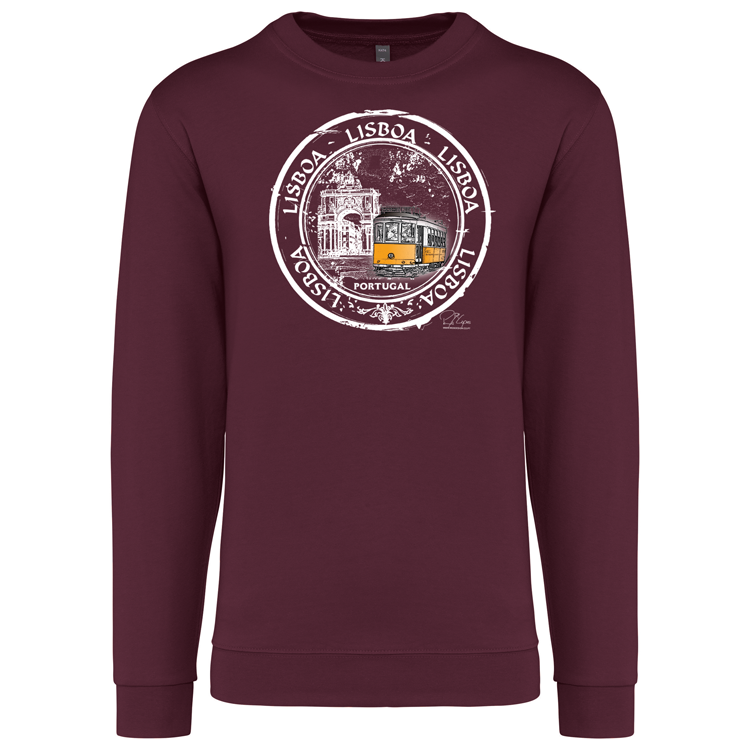 Sweatshirt Kariban sem Capuz Selo 1
