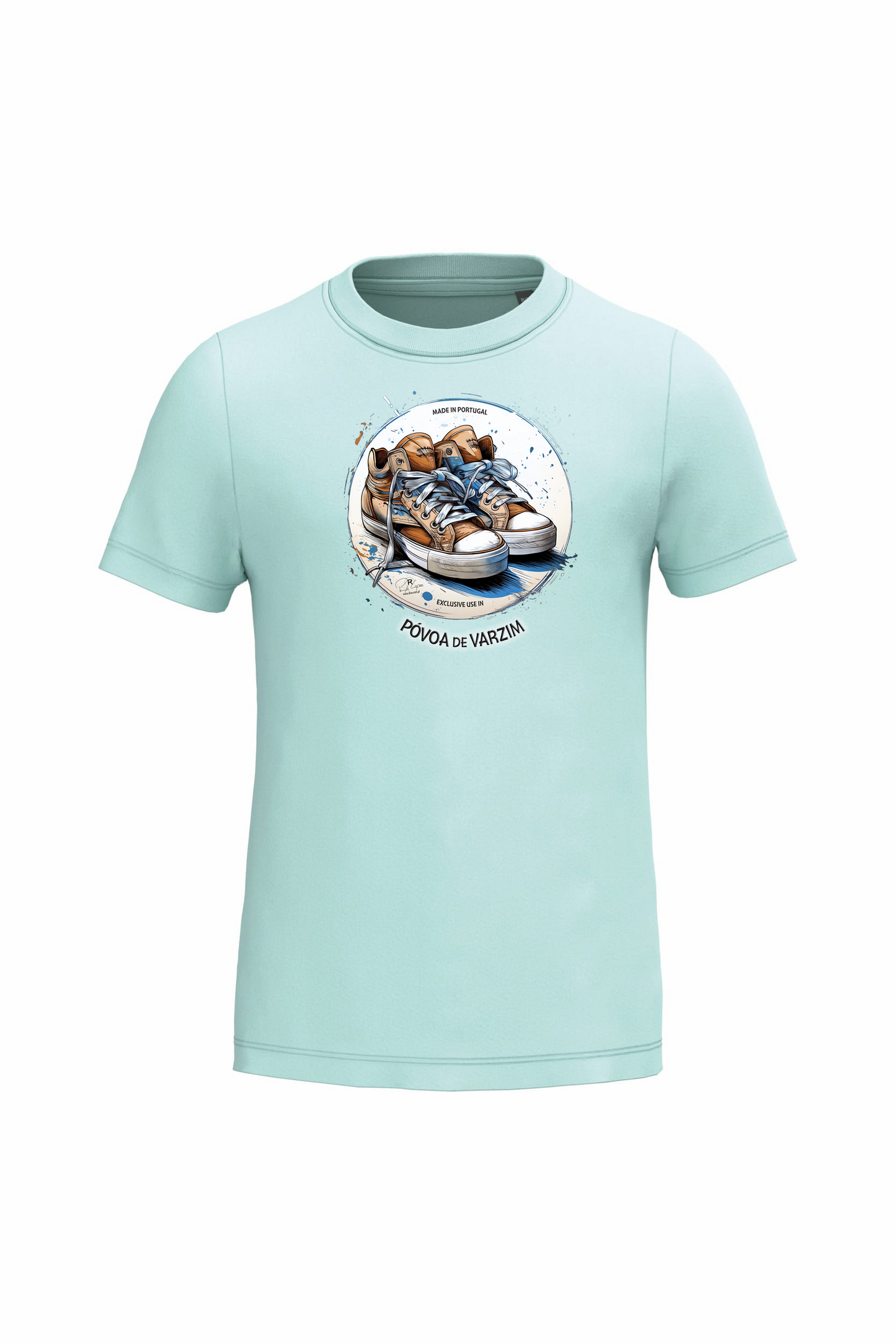 T-shirt de Criança Kariban Exclusive Póvoa de Varzim
