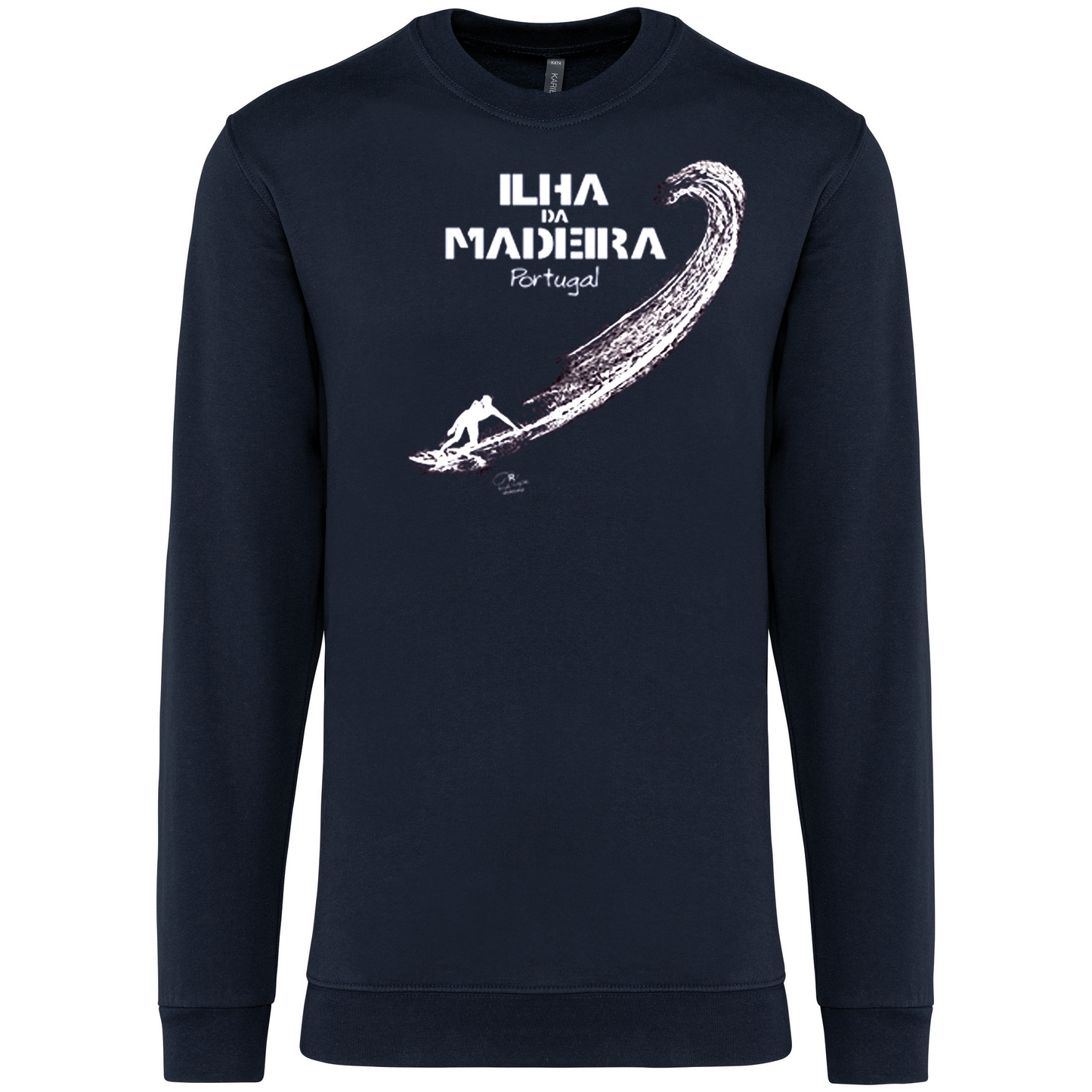 Sweatshirt Kariban sem Capuz Surf Ilha da Madeira