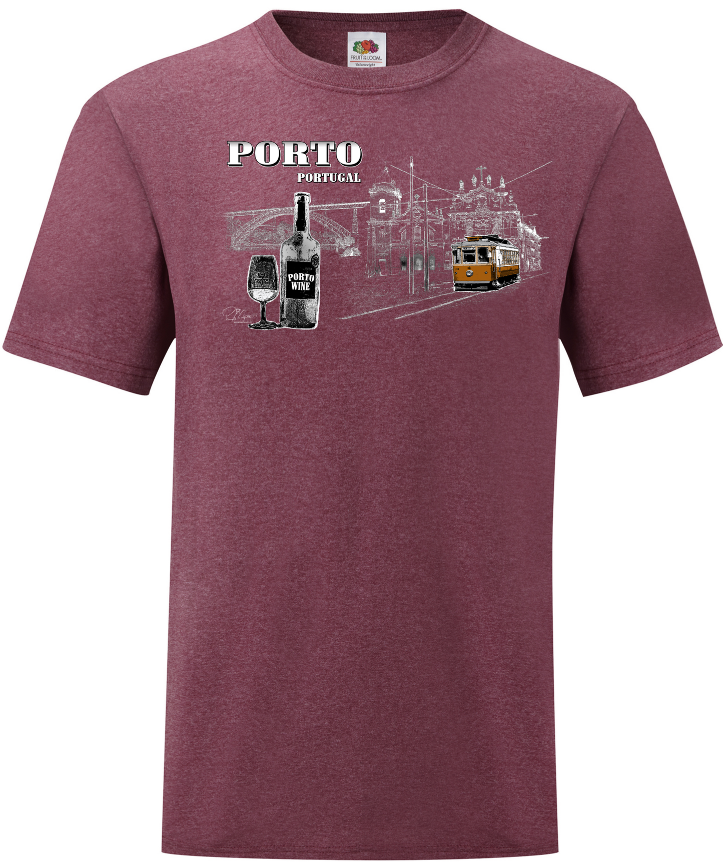 T-shirt Monumentos Porto