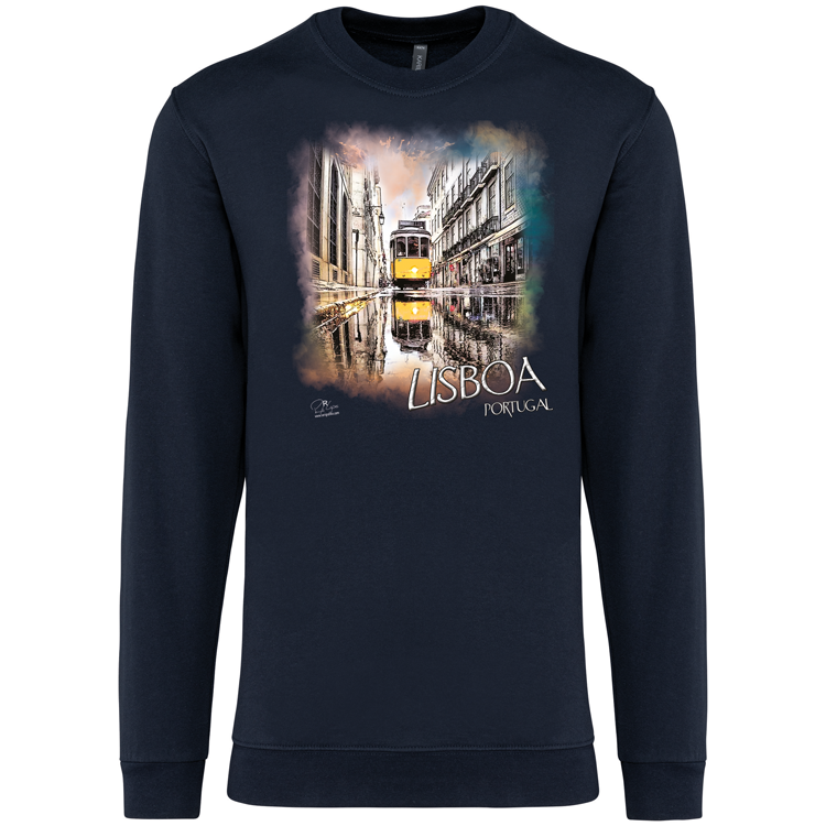 Sweatshirt Kariban sem Capuz Espelho Lisboa