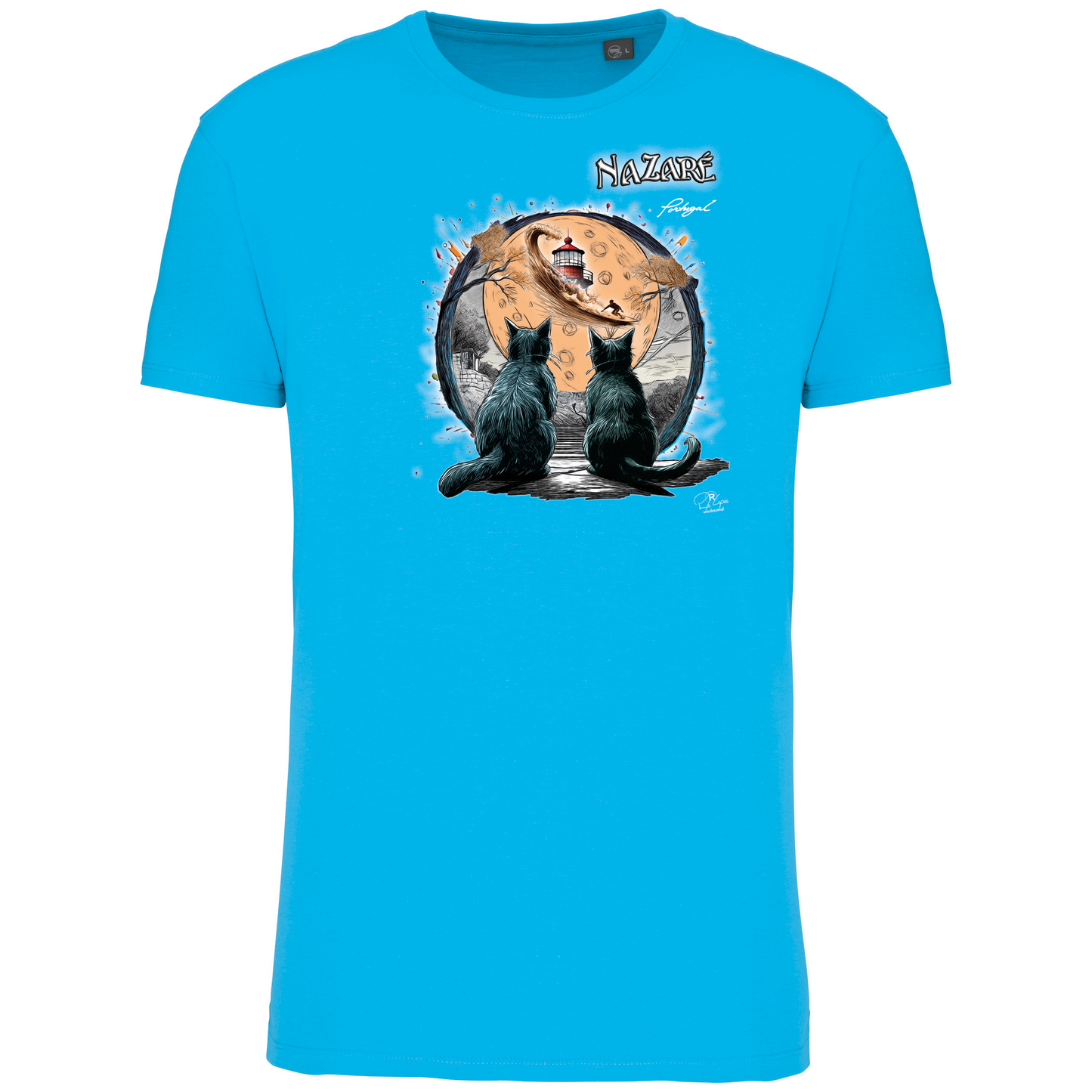 T-Shirt Algodão Biológico Luar Nazaré