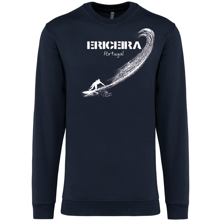 Sweatshirt Kariban sem Capuz Surf Ericeira