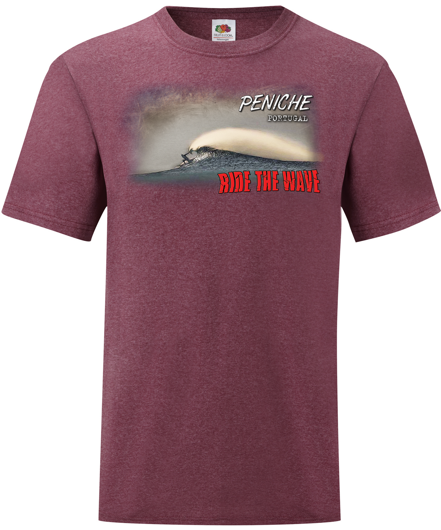 T-shirt Ride the Wave Peniche