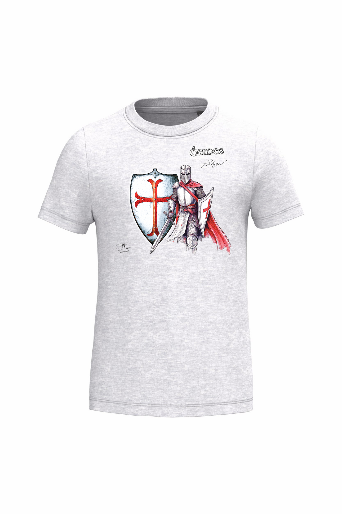 T-shirt de Criança Kariban  Templários