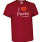 T-shirt Kids I Love Porto