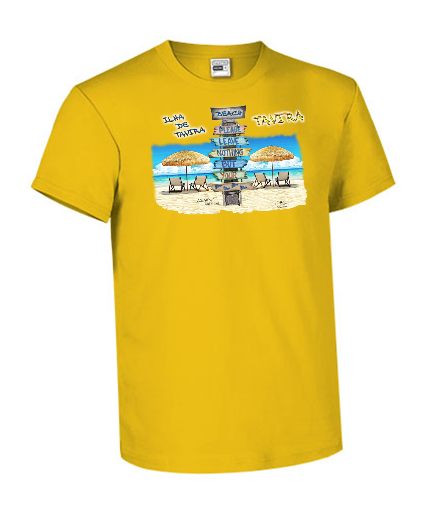 T-shirt Kids Pegadas Tavira