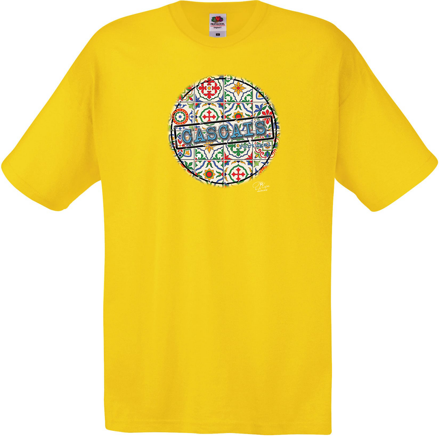 T-shirt Fruit of the Loom, Original 145g, Pin Cascais