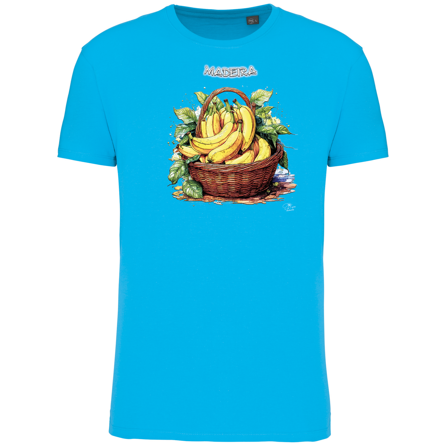 T-Shirt Algodão Biológico Cesto Bananas