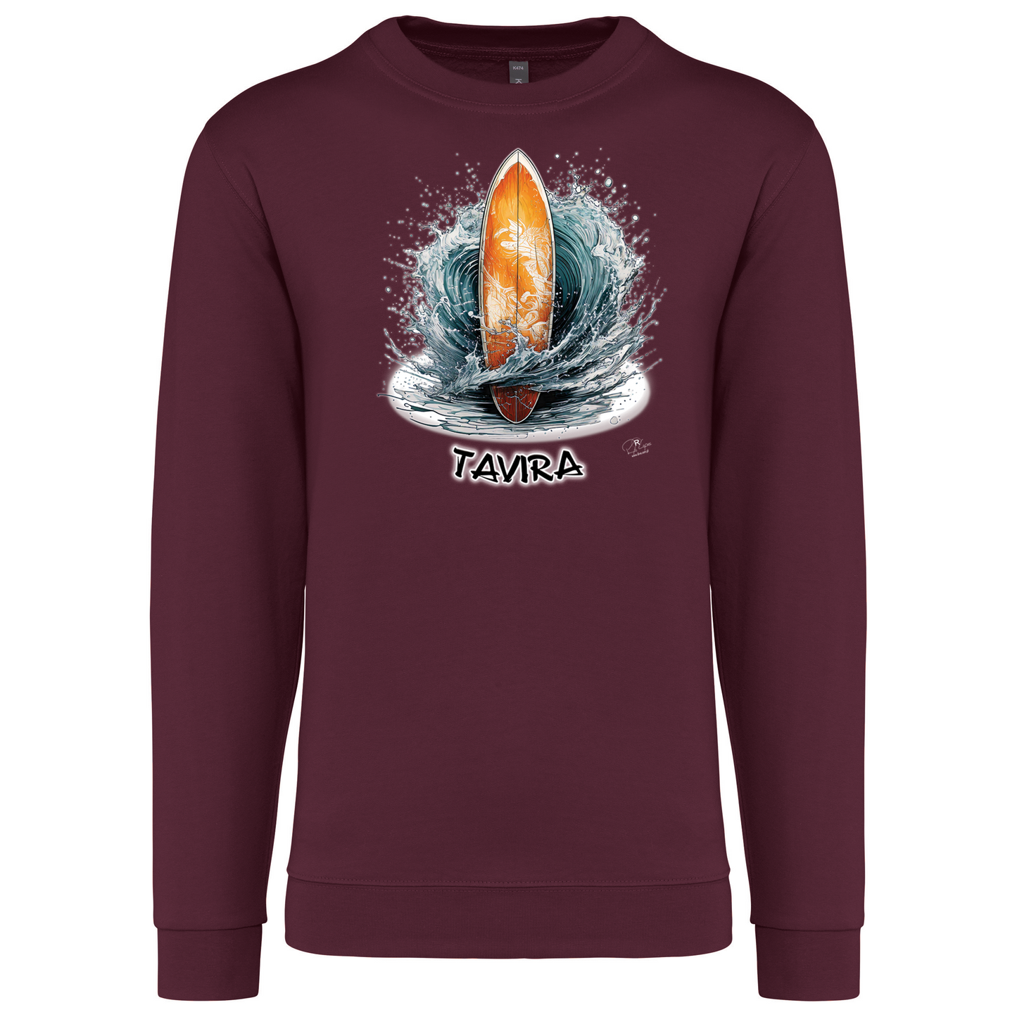 Sweatshirt Kariban sem Capuz Prancha Tavira