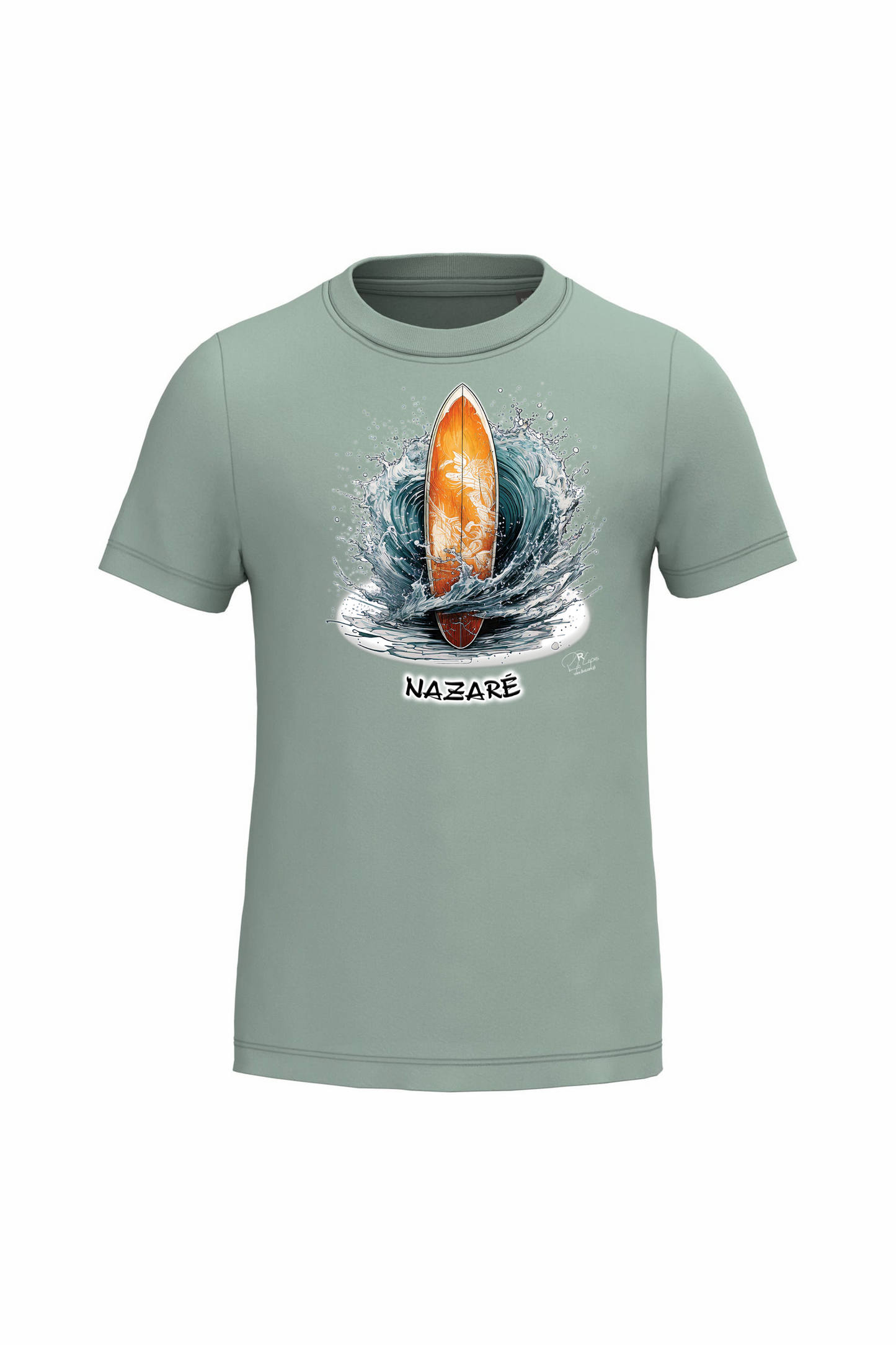T-shirt de Criança Kariban Prancha Nazaré