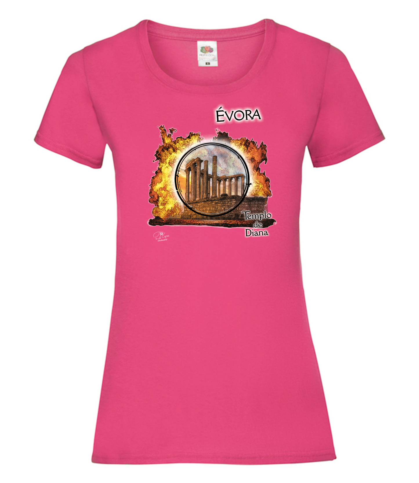 T-shirt Senhora Templo de Diana