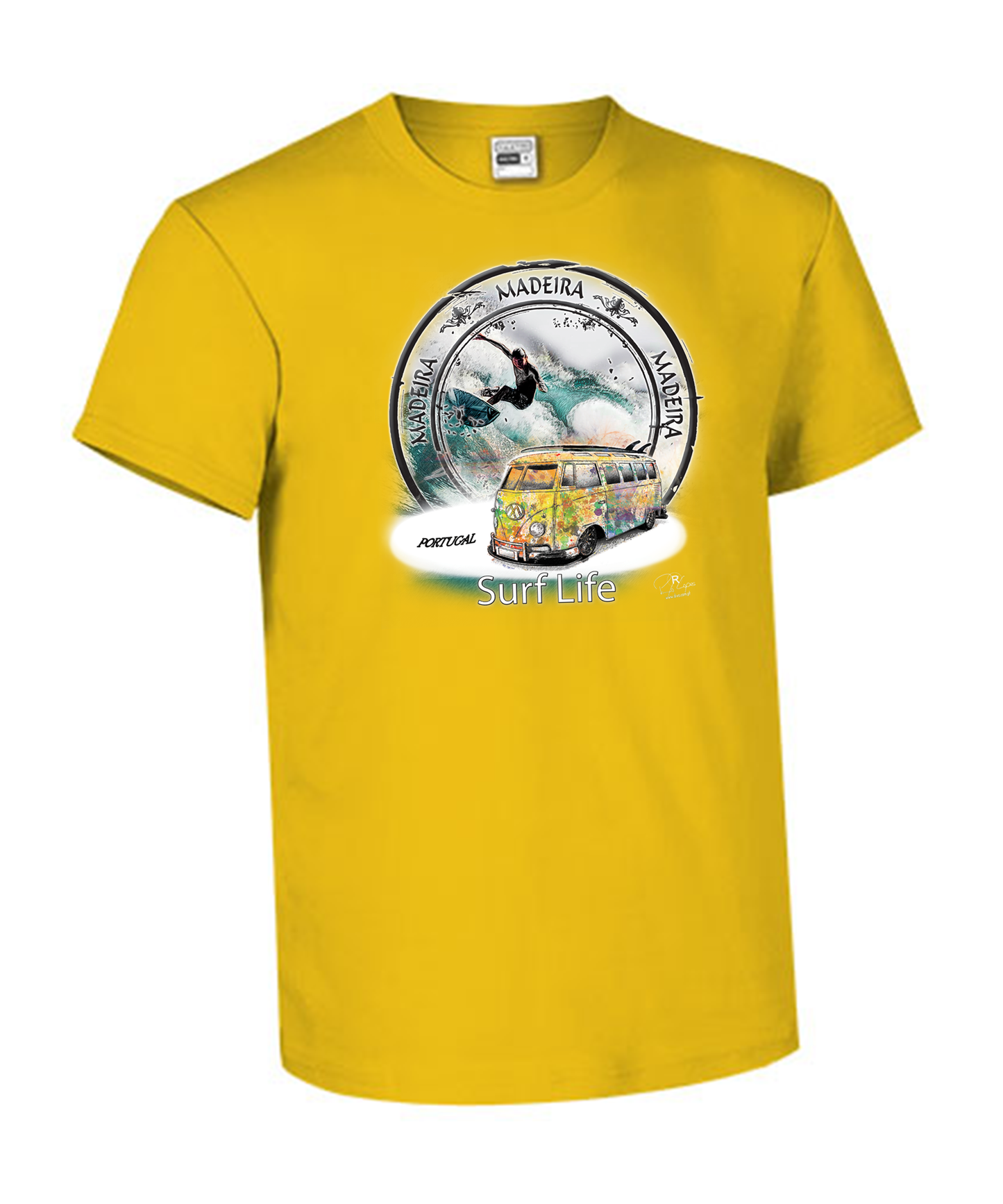 T-shirt Kids Surf Life Ilha da Madeira