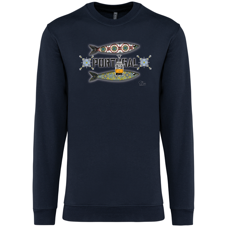 Sweatshirt Kariban sem Capuz Duas Sardinhas Coimbra
