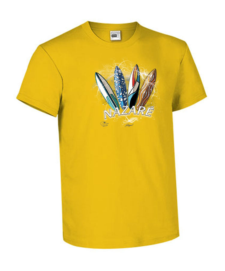 T-shirt Kids Surfboards Nazaré