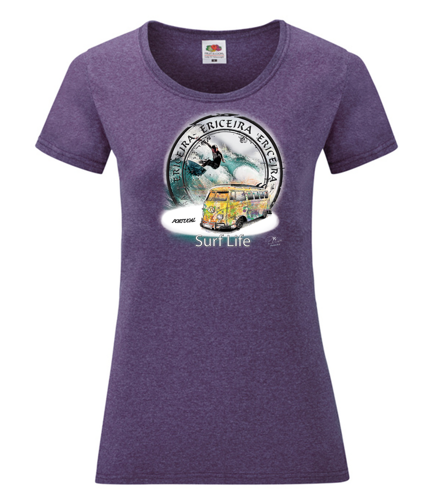 T-shirt Senhora Surf Life Ericeira