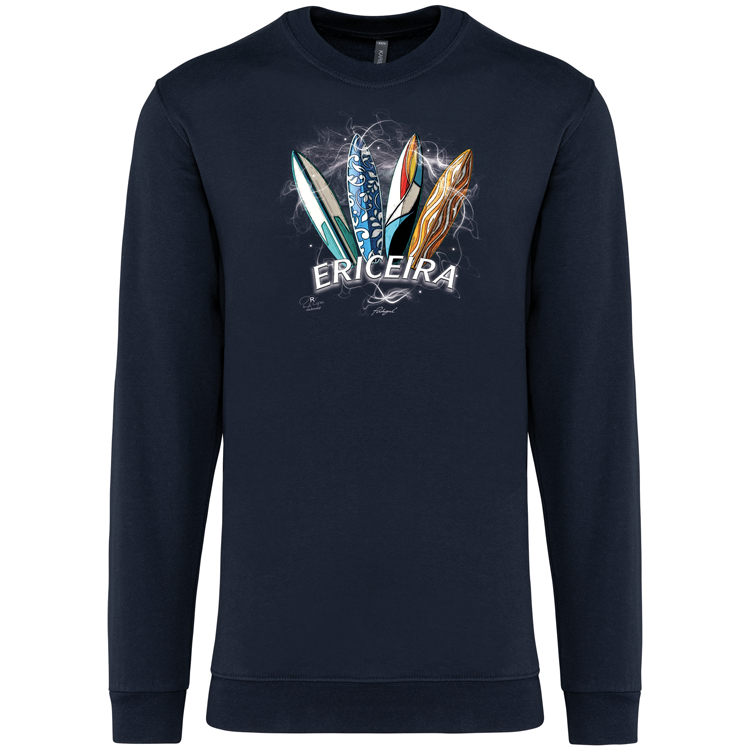 Sweatshirt Kariban sem Capuz Surfboards Ericeira