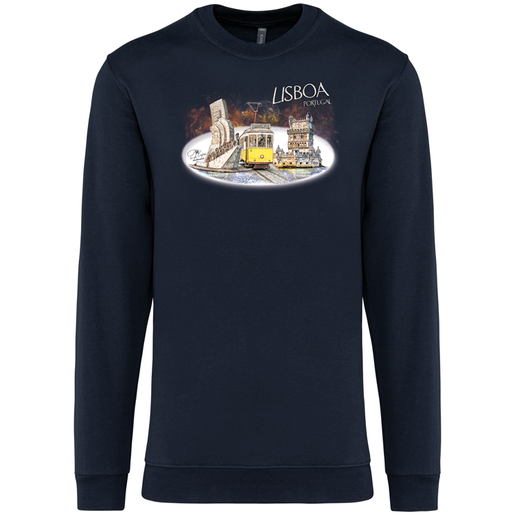 Sweatshirt Kariban sem Capuz Monumentos Belém
