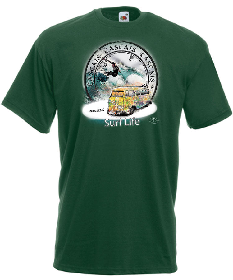 T-shirt Surf Life Cascais