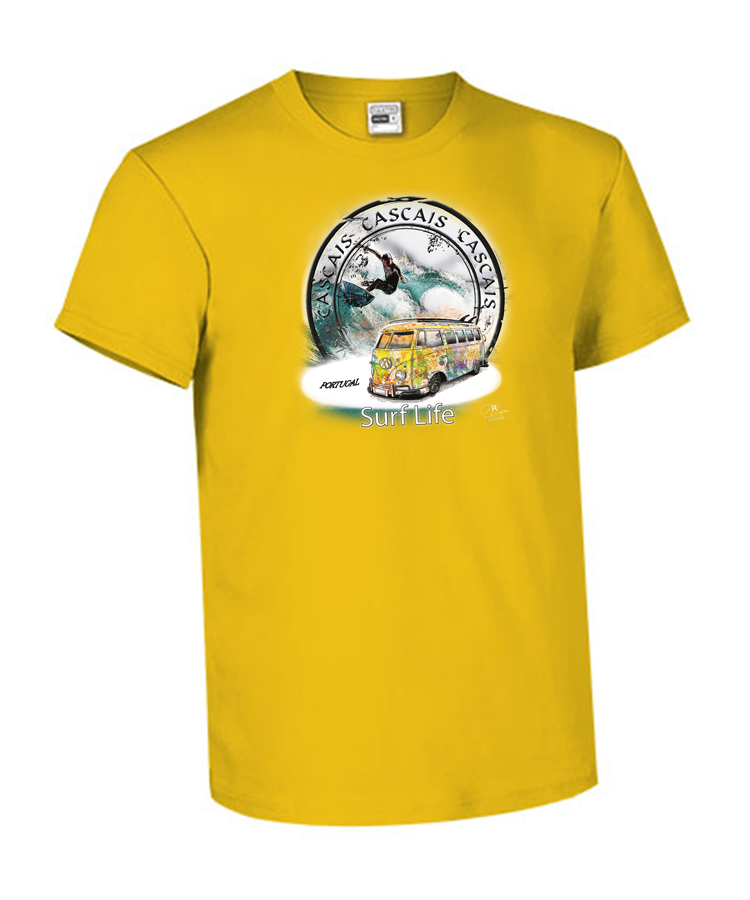T-shirt Kids Surf Life Cascais