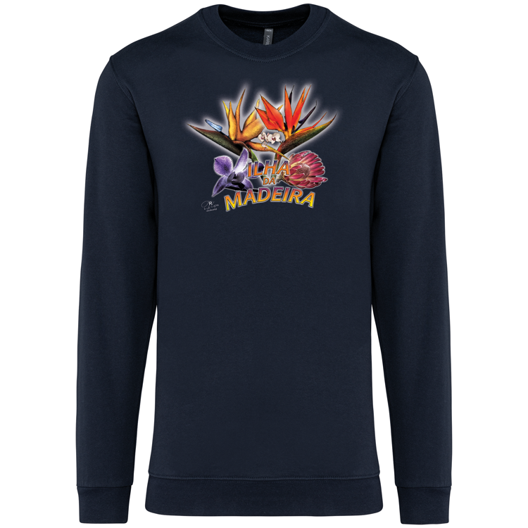 Sweatshirt Kariban sem Capuz Estrelícias