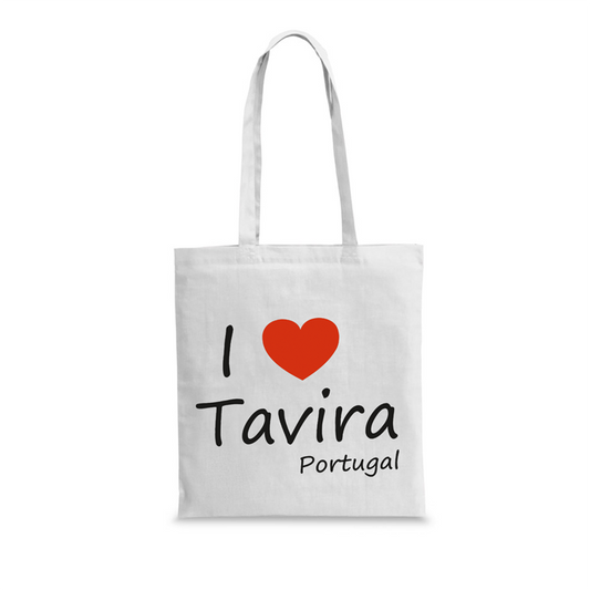 Saco Algodão 140g I Love Tavira