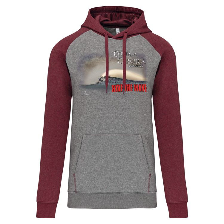 Sweatshirt com capuz Ride the Wave Caparica