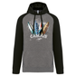 Sweatshirt Bicolor com capuz Surfboards Cascais