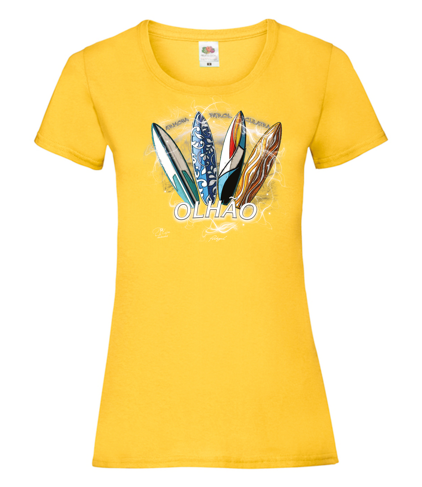 T-shirt Senhora Surfboards Olhão