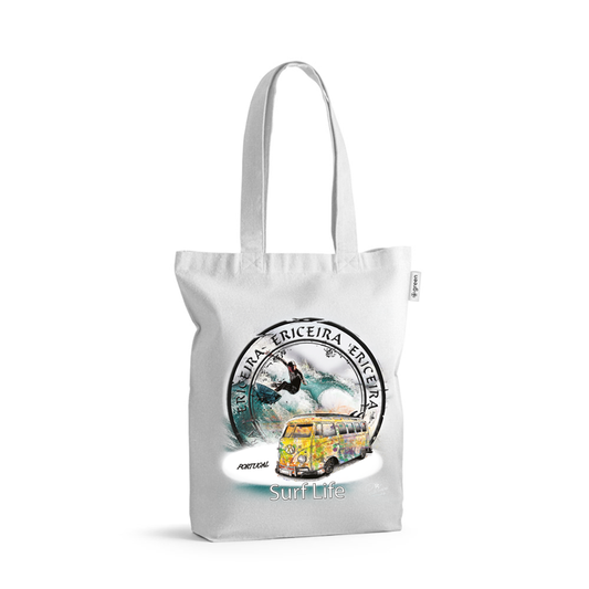 Sacos de Algodão Ecológico 220g Surf Life Ericeira
