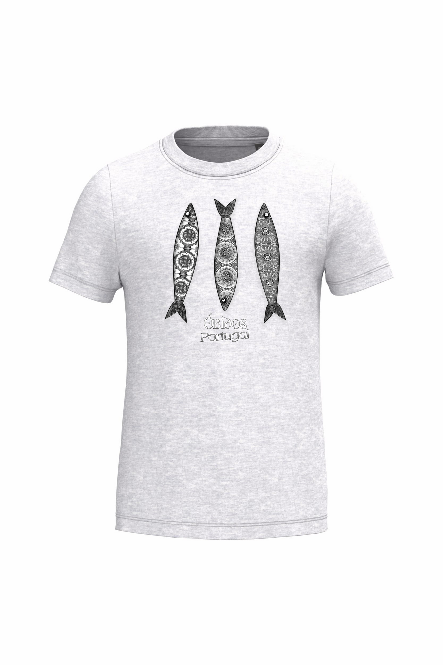 T-shirt de Criança Kariban 3 Sardinhas Óbidos