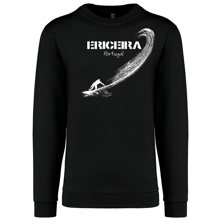 Sweatshirt Kariban sem Capuz Surf Ericeira