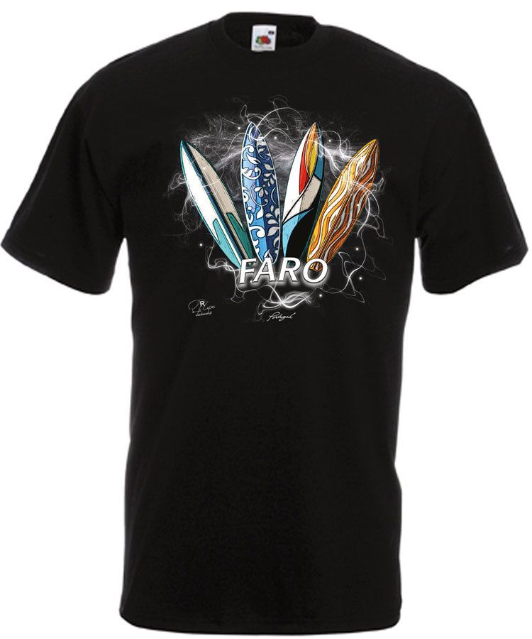 T-shirt Surfboards Faro