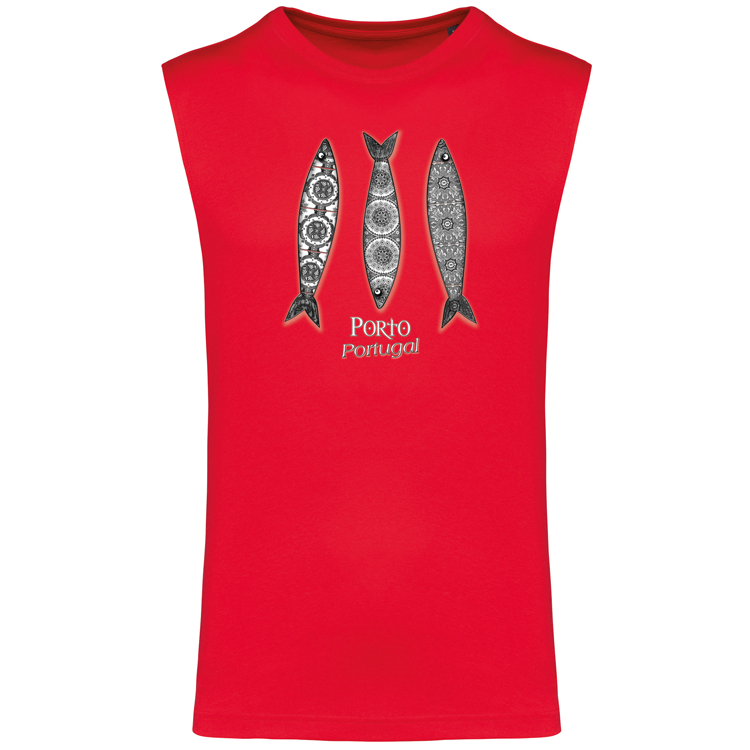 T-shirt Alças 3 Sardinhas Porto
